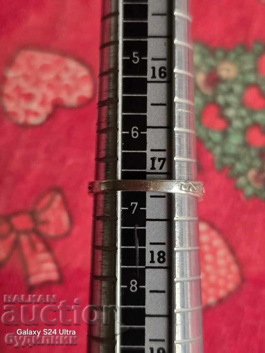 Silver ring. 925 Sterling silver. 17.1mm. I'm listing over 100 auctions - 5 Silver ring. 925 Sterling silver. 17.1mm. I'm listing over 100 auctions - 5