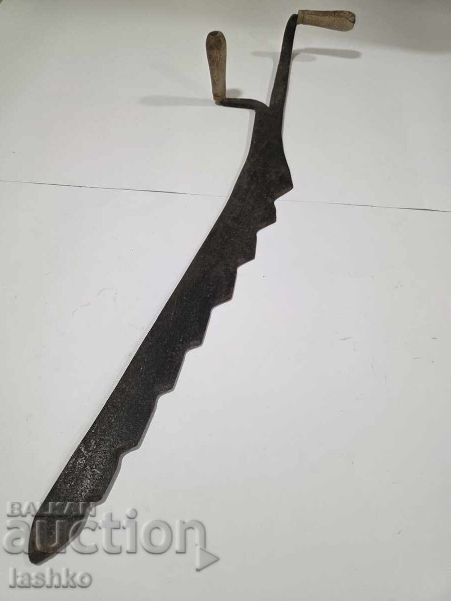 Παράδοση Παλαιό πριόνι για πάγο