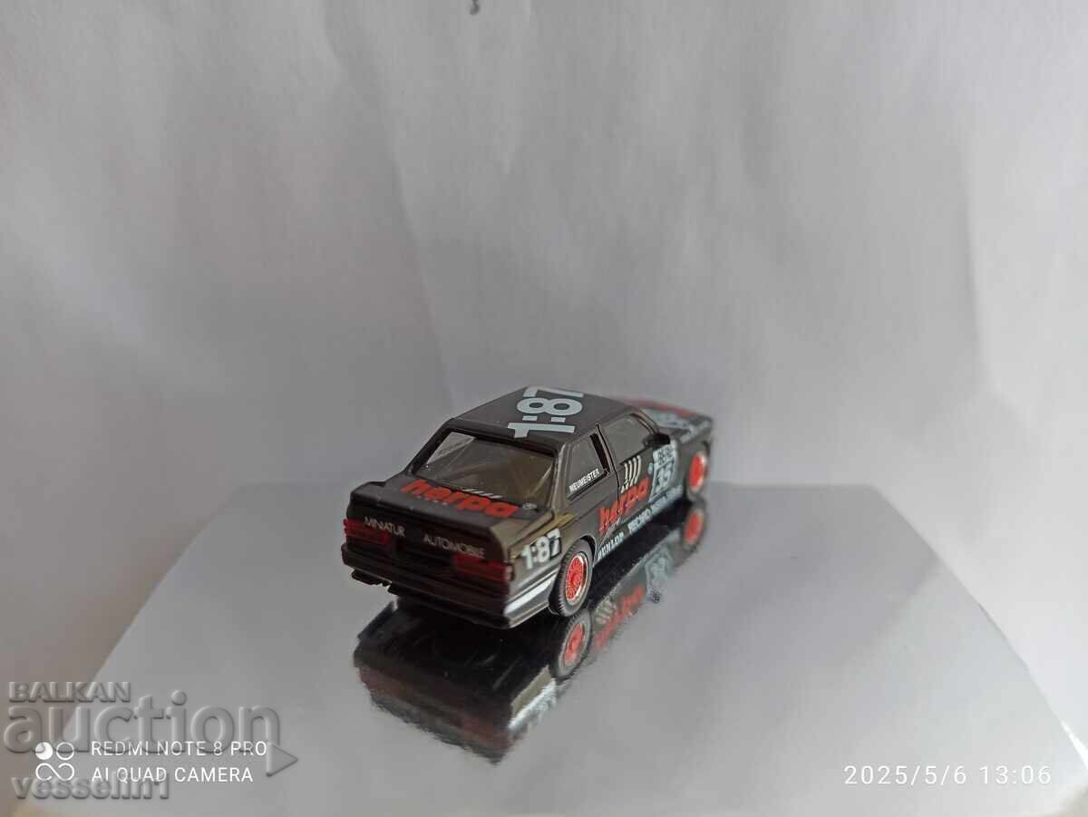 Аукцион Количка bmw  m3 размер1/87 herpa HO от деветдесетте год