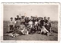 1934 Small Old Photo Sofia Ovcha Kupel Students Excursion D907