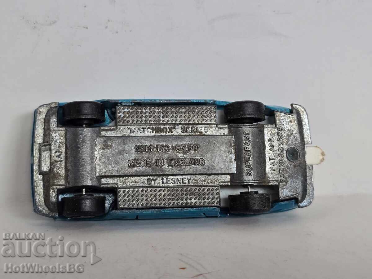 MATCHBOX LESNEY No. 14A Iso Grifo 1970 - 6 MATCHBOX LESNEY No. 14A Iso Grifo 1970 - 6
