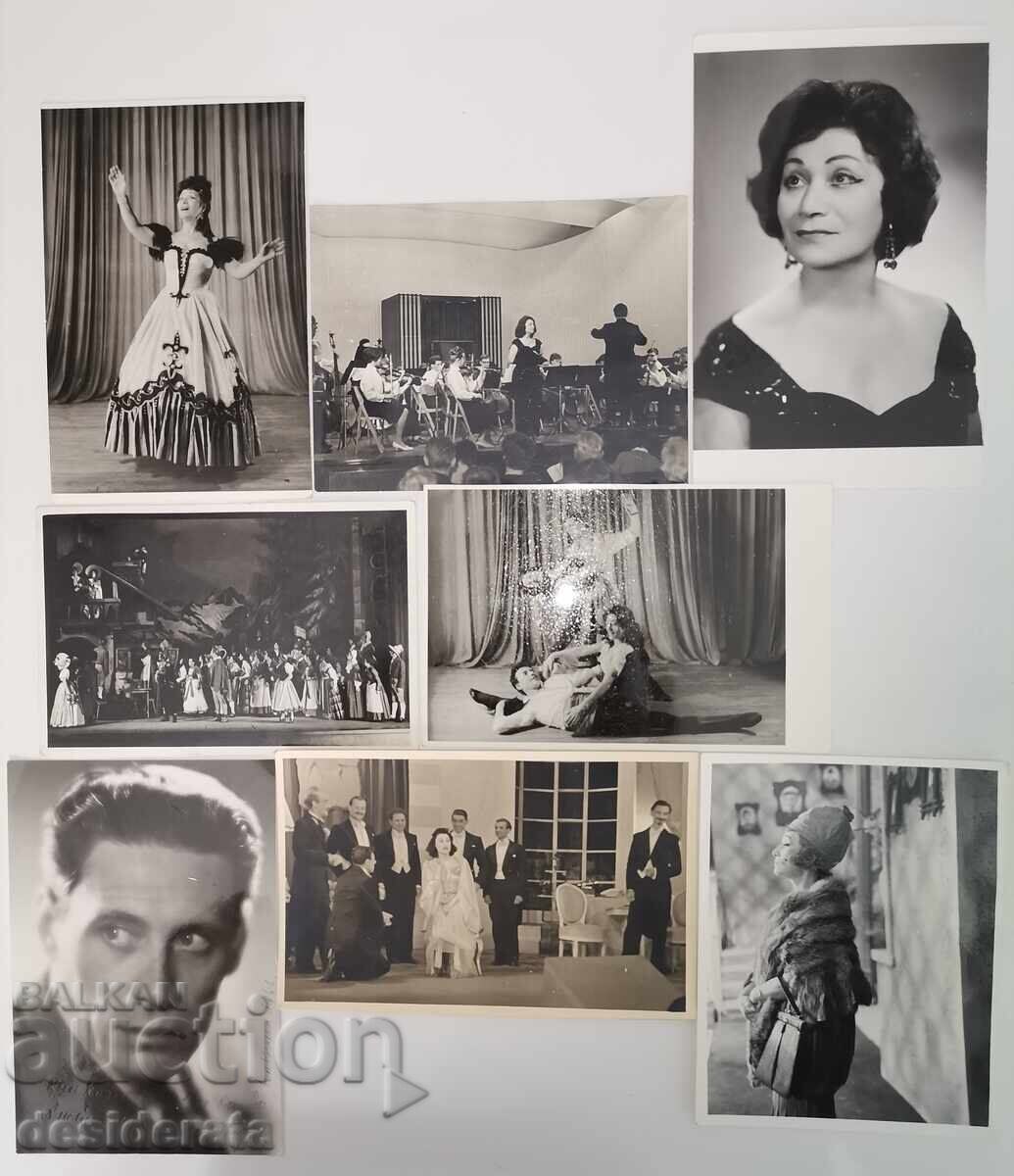 Fotografii της οπερέτας τραγουδίστριας Ανέτα Τσανκοβα - 14 τμχ