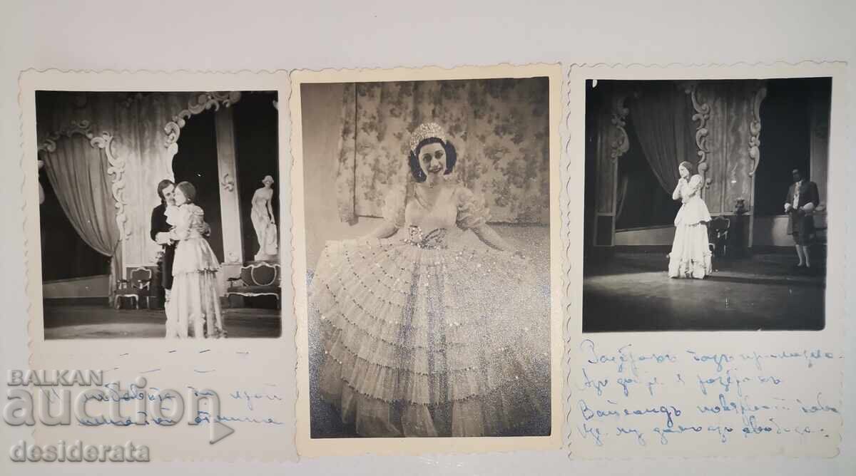Photographs of the operetta singer Aneta Tsankova - 33 pcs Photographs of the operetta singer Aneta Tsankova - 33 pcs