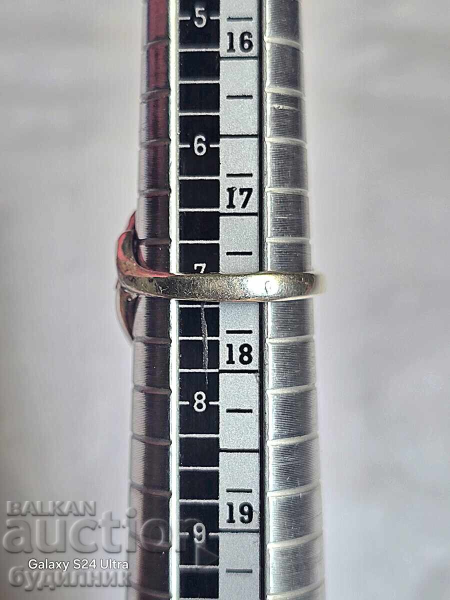 Сребърен пръстен. 17.5мм. Пускам над 100 Аукциона. Разгледа - 6 Сребърен пръстен. 17.5мм. Пускам над 100 Аукциона. Разгледа - 6