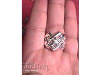 Silver ring. 17.5mm. I'm listing over 100 auctions. View