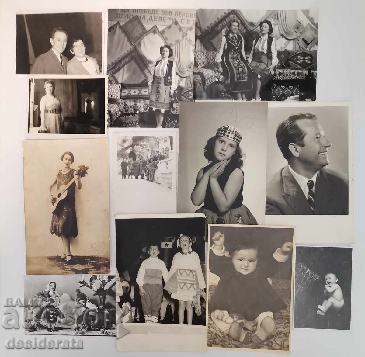 Delivery of Photographs of the operetta singer Aneta Tsankova - 46 pcs