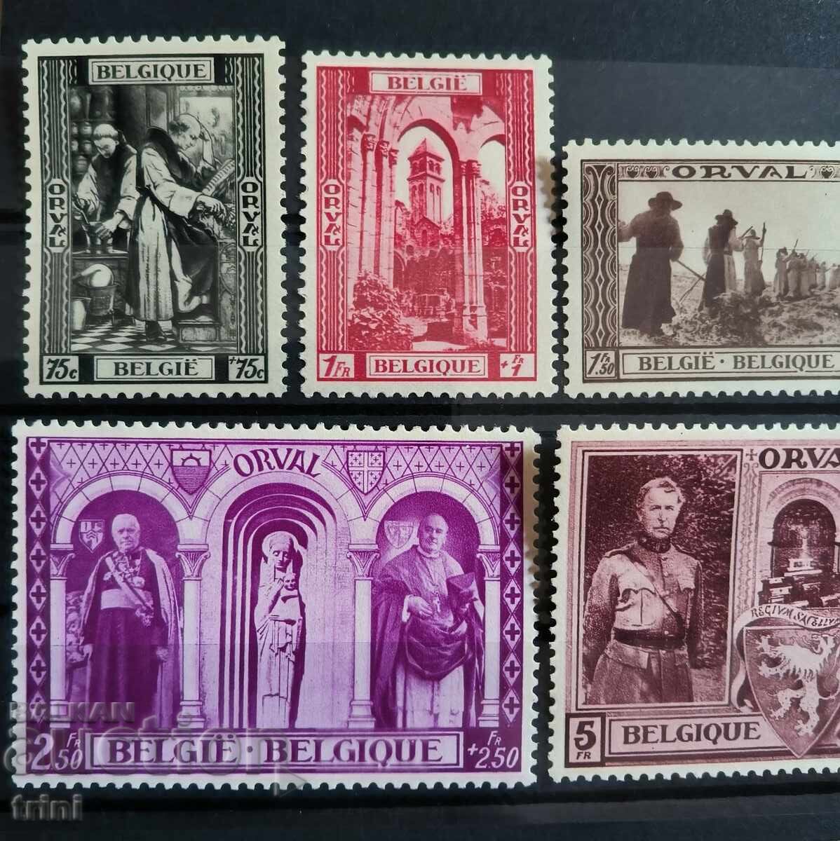 Белгия 1939 Благотворителни марки  пълна серия MNH с цена 50.00 лв. | € 25.56