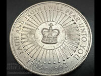 England 5 Pounds Crown 1993 Queen Elizabeth II
