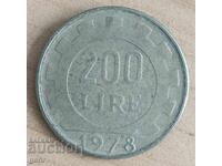 Ιταλία 1978 200 λιρες j45