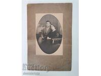 Old photo of the parents of the operetta singer Aneta Tsankova