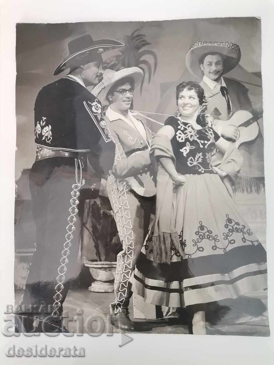 Operetta singer Aneta Tsankova as Carmen Operetta singer Aneta Tsankova as Carmen