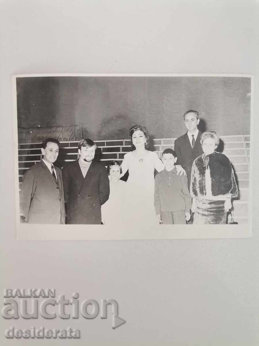 Photograph of the operetta singer Aneta Tsankova