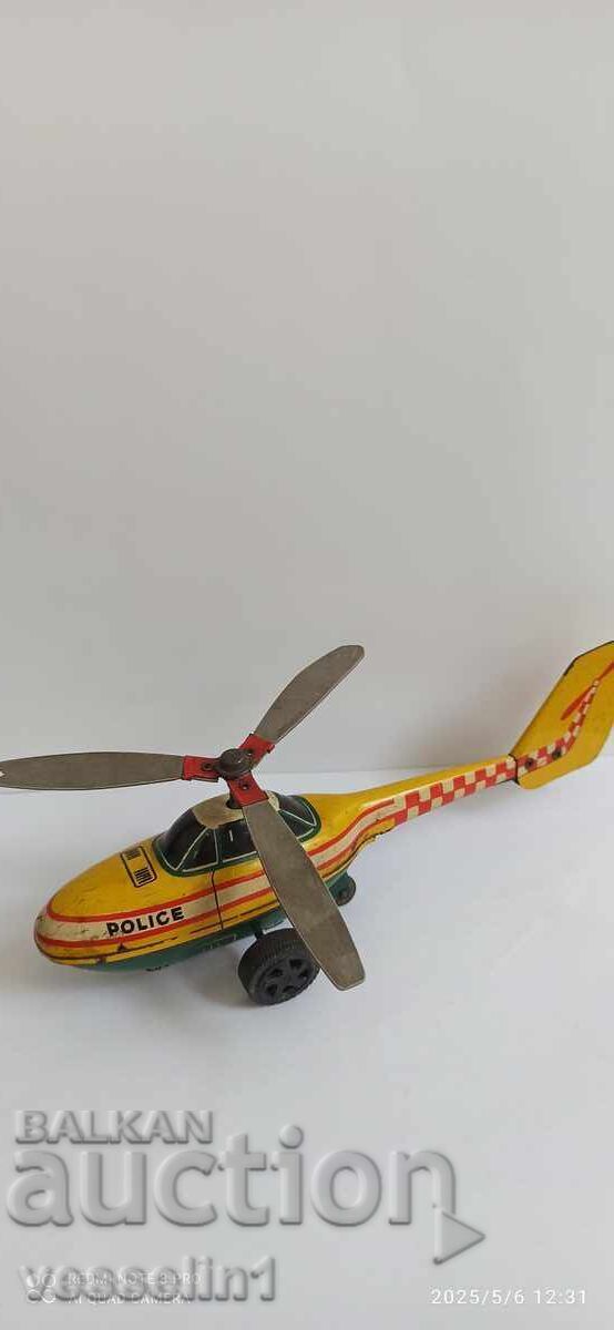 Old DDR toy helicopter from the 70s, inertial with price 38.00 BGN | € 19.43
