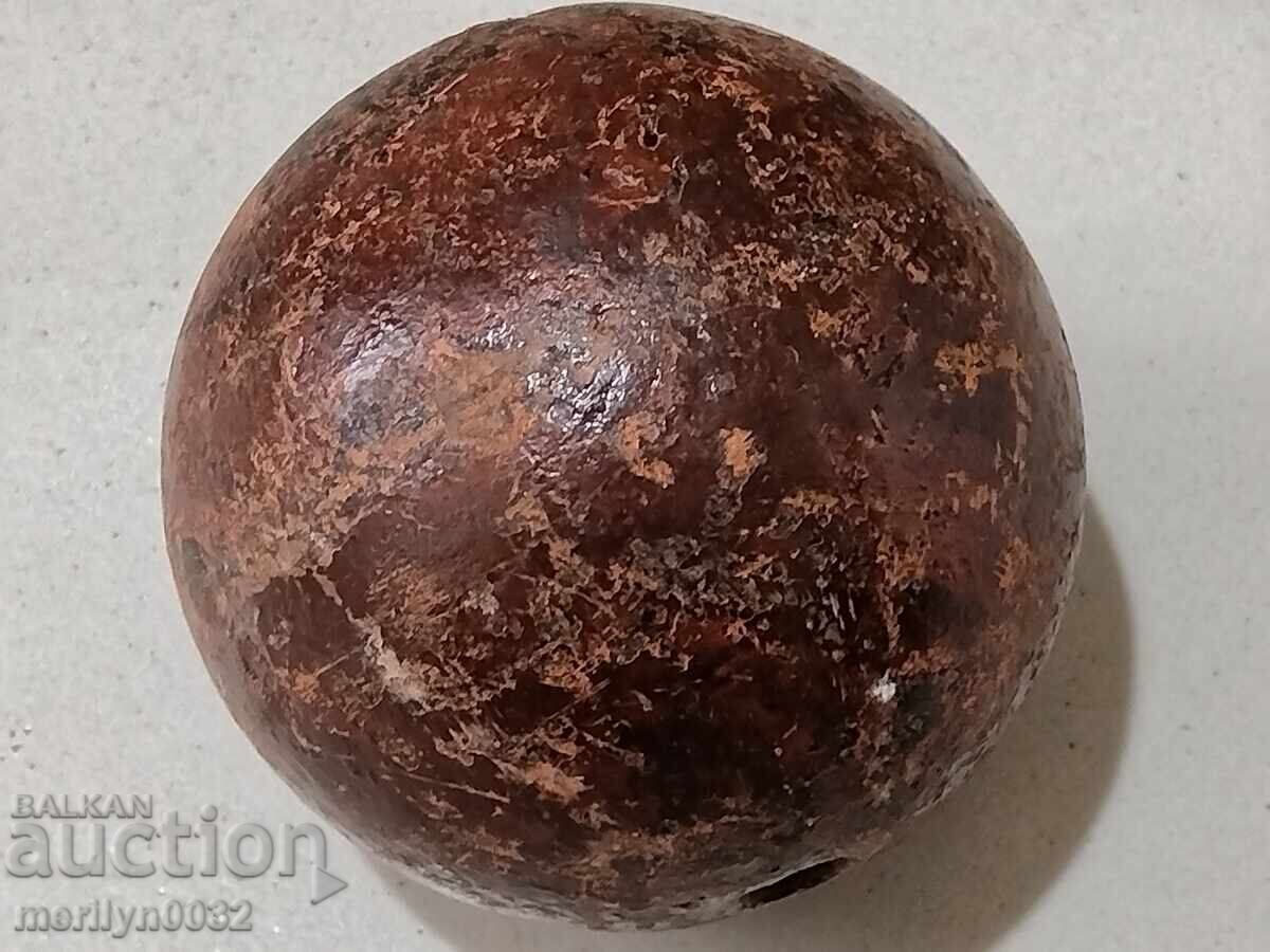 Old cannonball cannon mortar, bombard Crimean War RTOV - 7