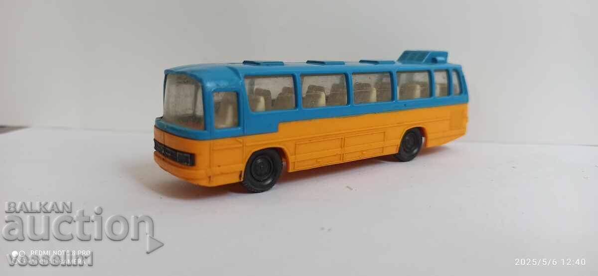 Old toy bus Mercedes 1/87 Greece HO scale