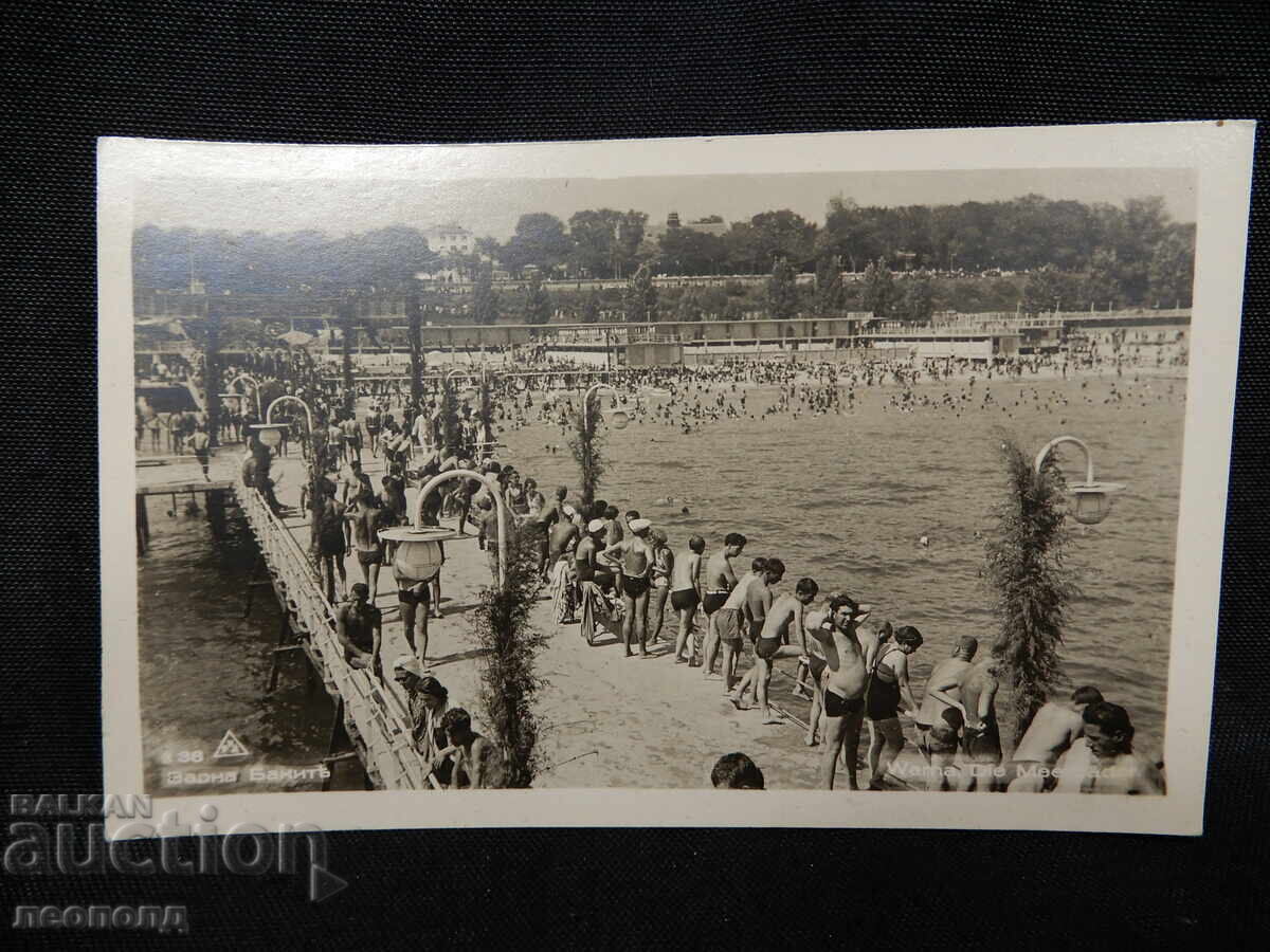 СТАРА РЕТРО ПОЩЕНСКА КАРТИЧКА ПК ВАРНА БАНИТЕ СТАРА РЕТРО ПОЩЕНСКА КАРТИЧКА ПК ВАРНА БАНИТЕ