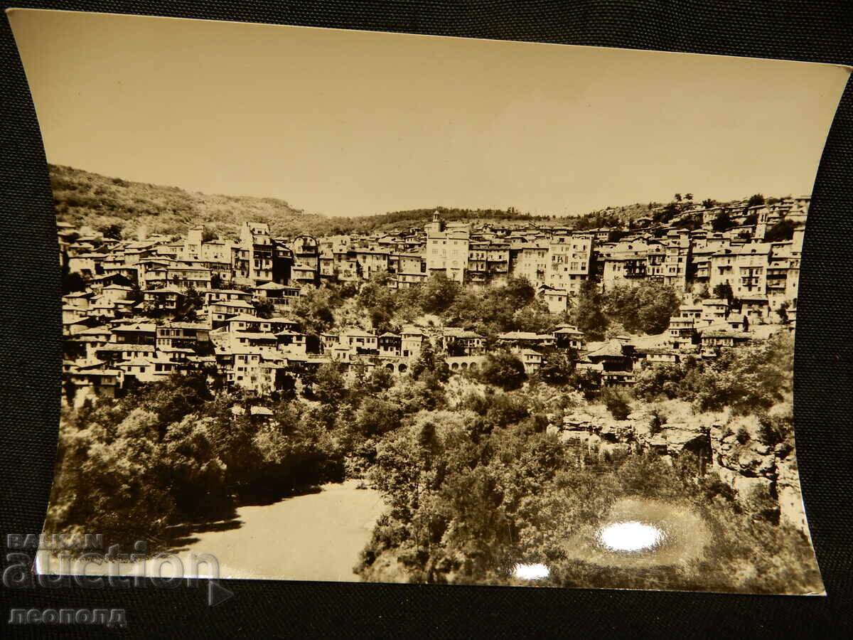 СТАРА РЕТРО ПОЩЕНСКА КАРТИЧКА ПК ИЗГЛЕД ОТ ТЪРНОВО