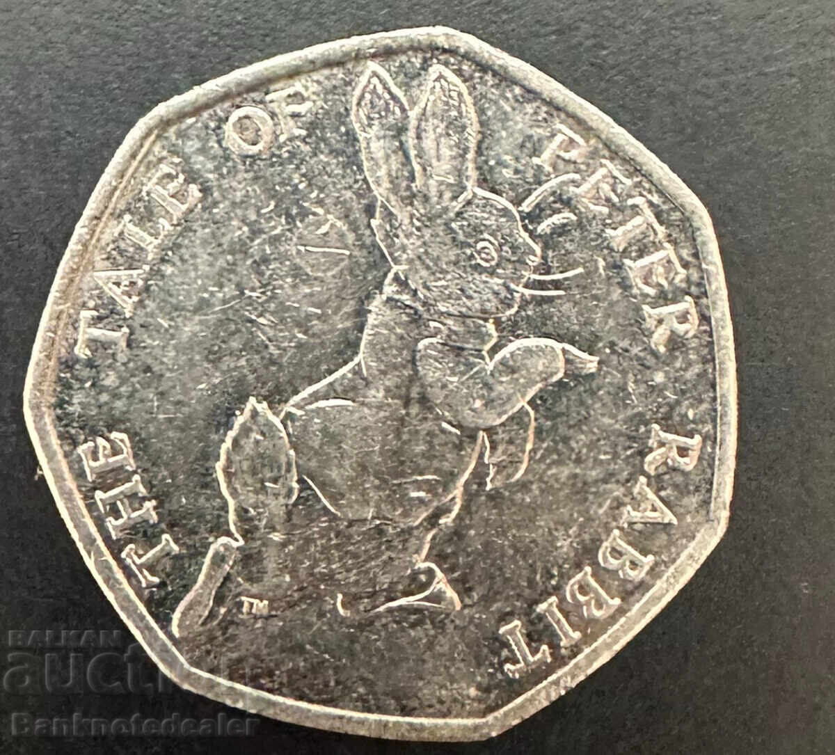 Αγγλία Μεγάλη Βρετανία 50 πένες 2107 Peter Rabbit Αγγλία Μεγάλη Βρετανία 50 πένες 2107 Peter Rabbit