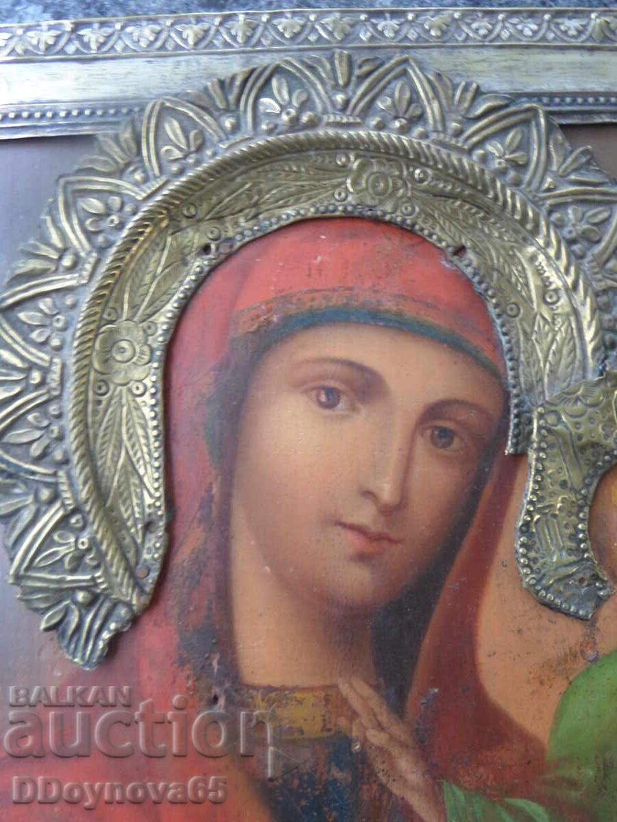 "Казанска Пресвета Богородица" с обков с цена 595.00 лв. | € 304.22 "Казанска Пресвета Богородица" с обков с цена 595.00 лв. | € 304.22