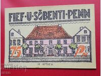 Bancnota-Germania-Schleswig-Holstein-Bredstedt-75 pfennig 1921