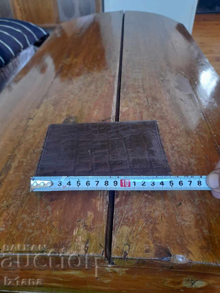 Παλιό δερμάτινο πορτοφόλι - 5 Παλιό δερμάτινο πορτοφόλι - 5