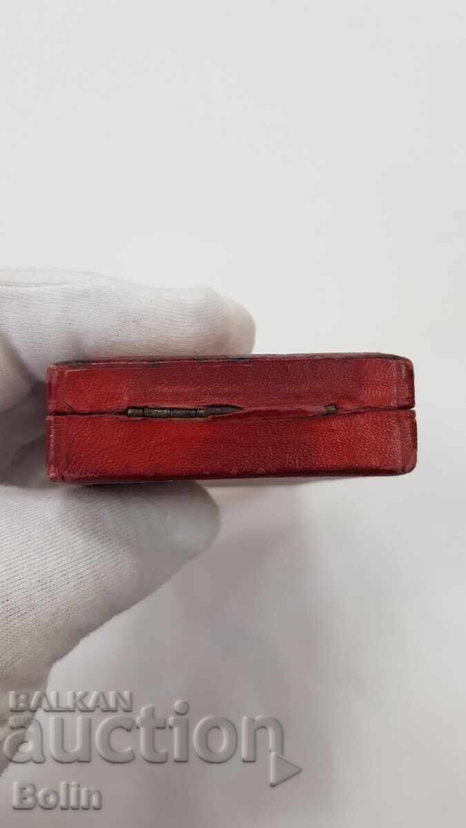 Rare box for the Order of Military Merit III class for the neck, Boris III - 5