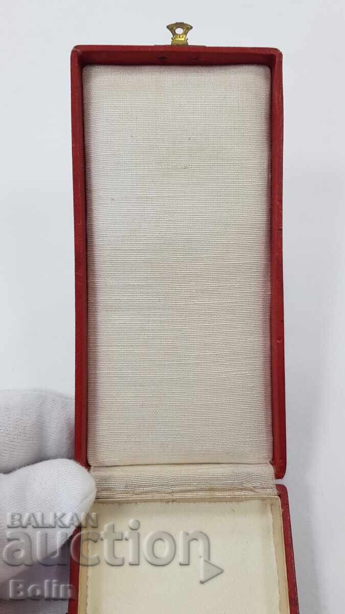 Rare box for the Order of Military Merit III class for the neck, Boris III - 6