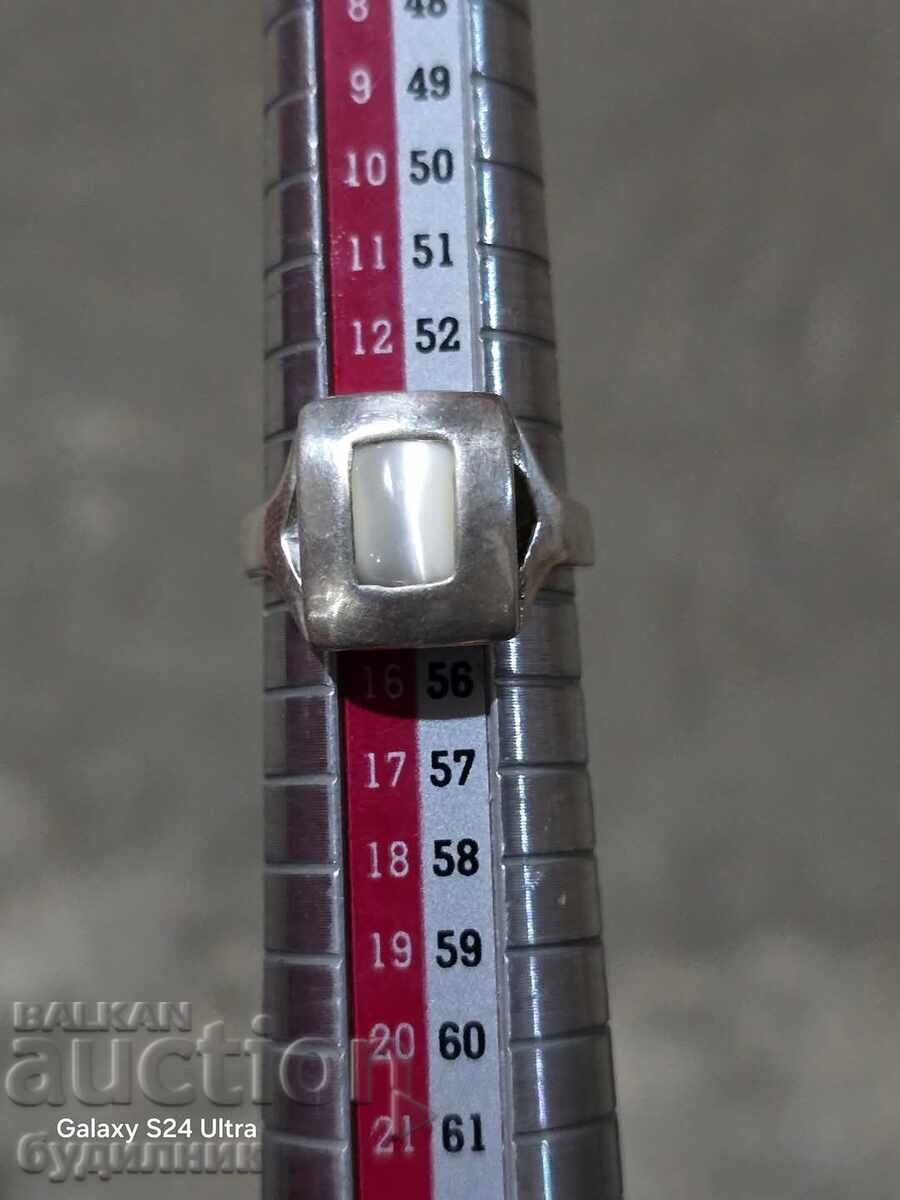Inel de argint. 925 Proba. 17,3mm. Lansez peste 100 de licitații - 5 Inel de argint. 925 Proba. 17,3mm. Lansez peste 100 de licitații - 5