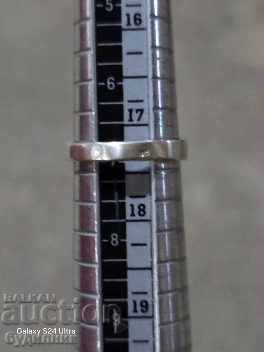 Inel de argint. 925 Proba. 17,3mm. Lansez peste 100 de licitații - 6 Inel de argint. 925 Proba. 17,3mm. Lansez peste 100 de licitații - 6
