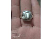 Silver ring. 925 Sterling Silver. 17.3mm. Listing over 100 Auctions