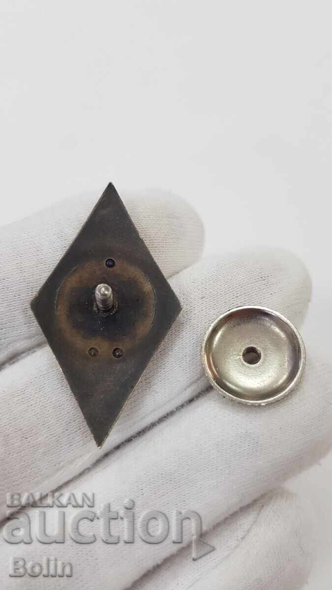 Сребърен СССР знак за завършване на висш университет - 5 Сребърен СССР знак за завършване на висш университет - 5