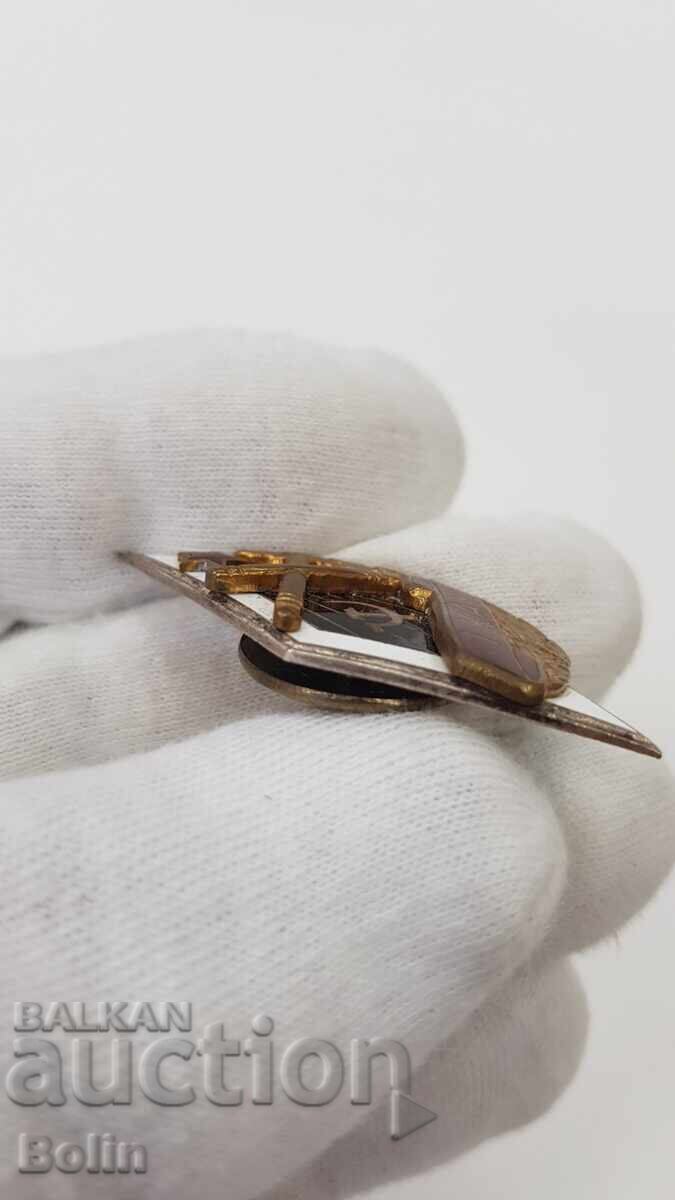 Δημοπρασία Συλλεκτικό Σήμα ΕΣΣΔ 1ο Σχολείο Πυροβολικού Κιέβου