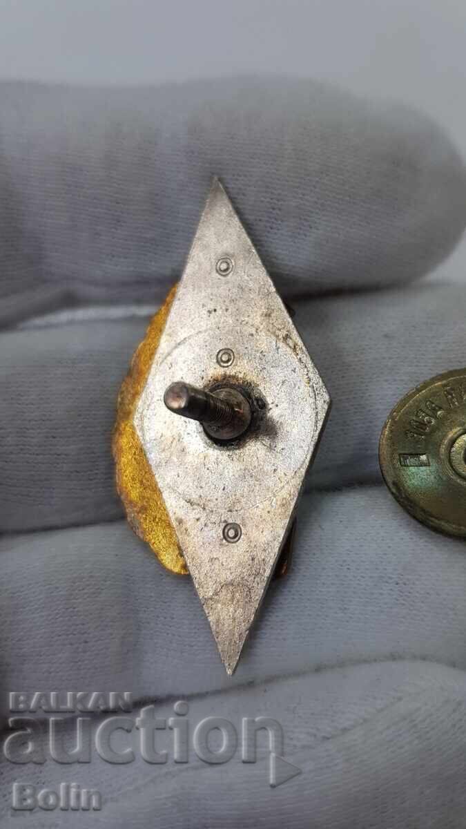 Συλλεκτικό Σήμα ΕΣΣΔ 1ο Σχολείο Πυροβολικού Κιέβου - 6