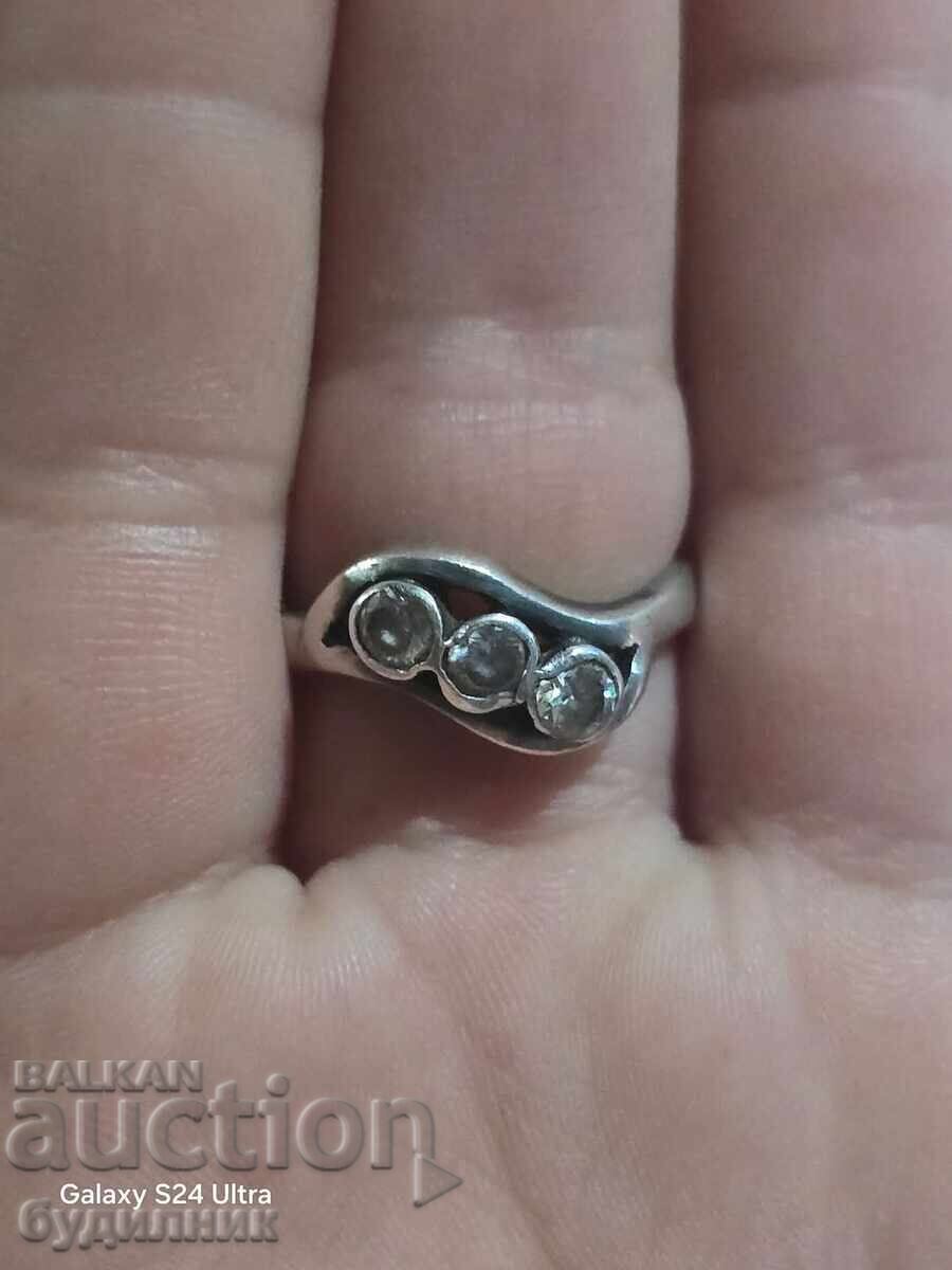 Сребърен пръстен. 16,8мм. Пускам над 100 Аукциона. Разгледай с цена 18.99 лв. | € 9.71