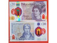 ANGLIA MAREA BRITANIE 20 Lire emisiune 2020 NOUĂ UNC POLIMER
