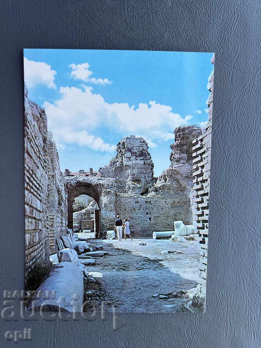 Carte poștală veche - Bulgaria - Varna - Turnul Roman