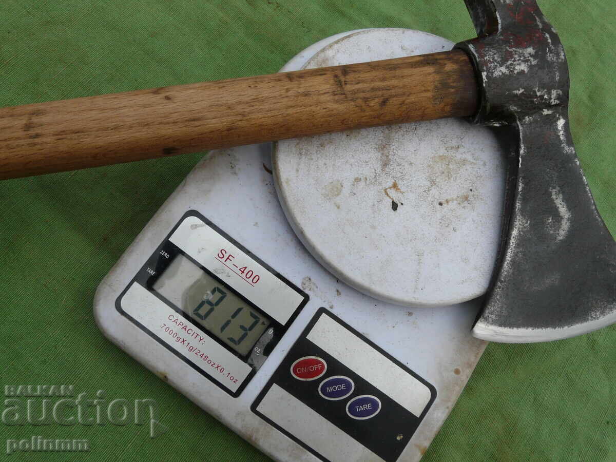 Παλιό τσεκούρι σφυρί - 566 - 6