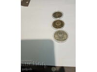 MONEDE COMEMORATIVE BULGARIA - 5 lv. - 3 buc. - 26 lv