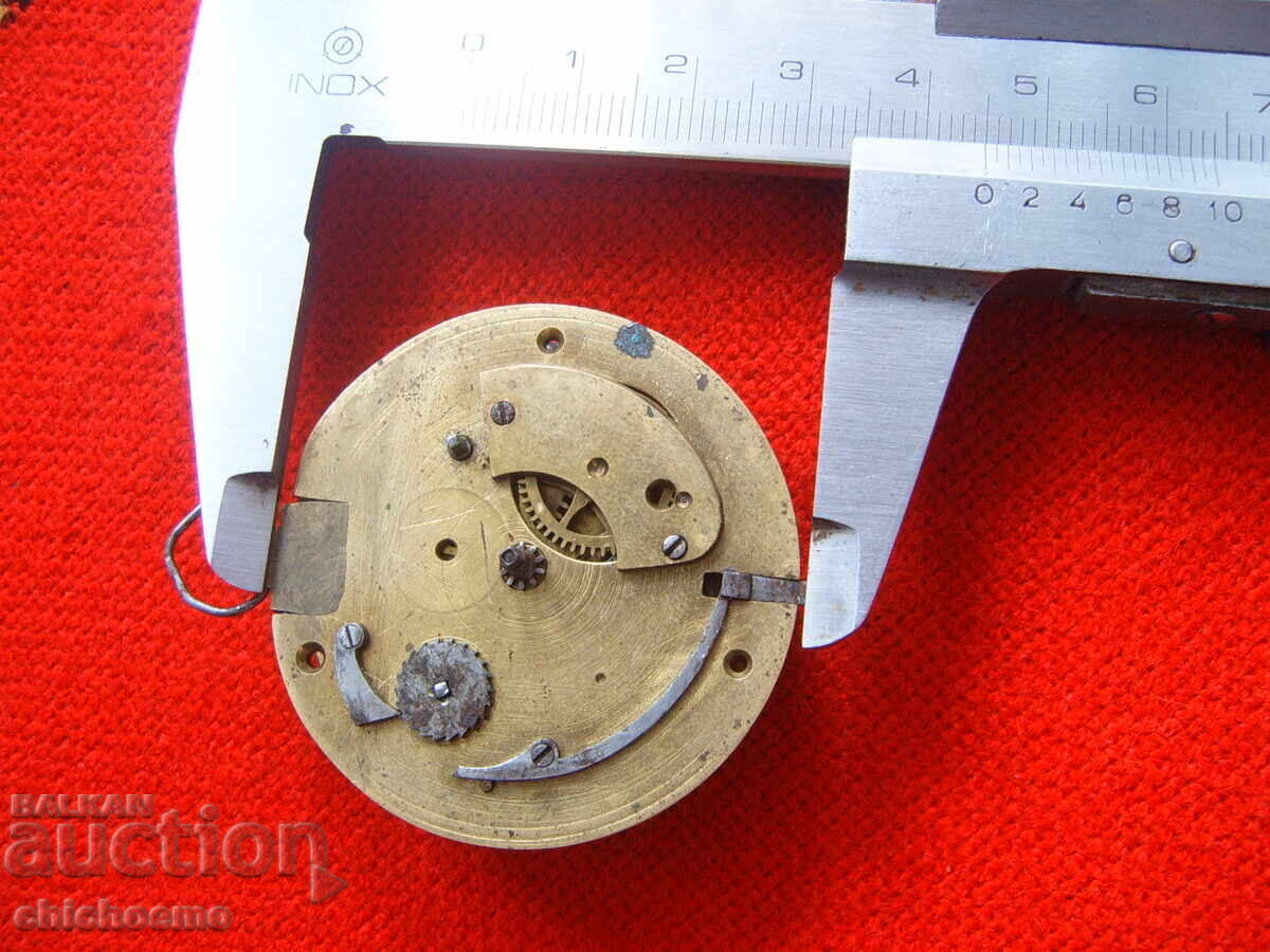 Fusee pocket watch movement, working machine - 5