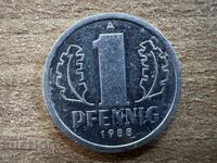 ΓΔΛ - 1 πφένιγκ (1988)