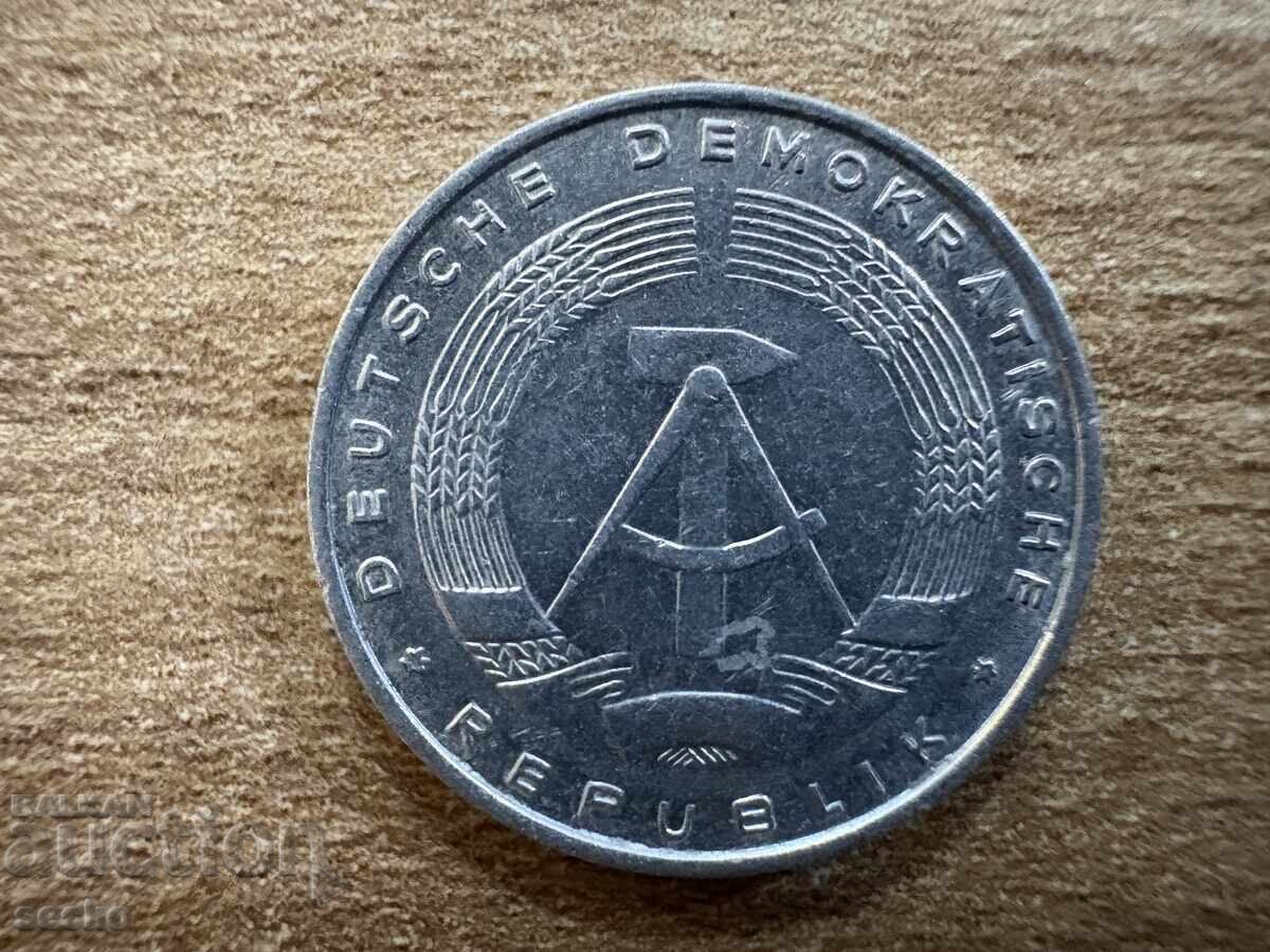 ГДР - 5 пфенига (1968) с цена 0.20 лв. | € 0.10