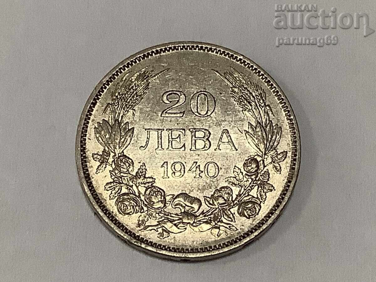 Bŭlgariya 20 λέβα 1940 godina