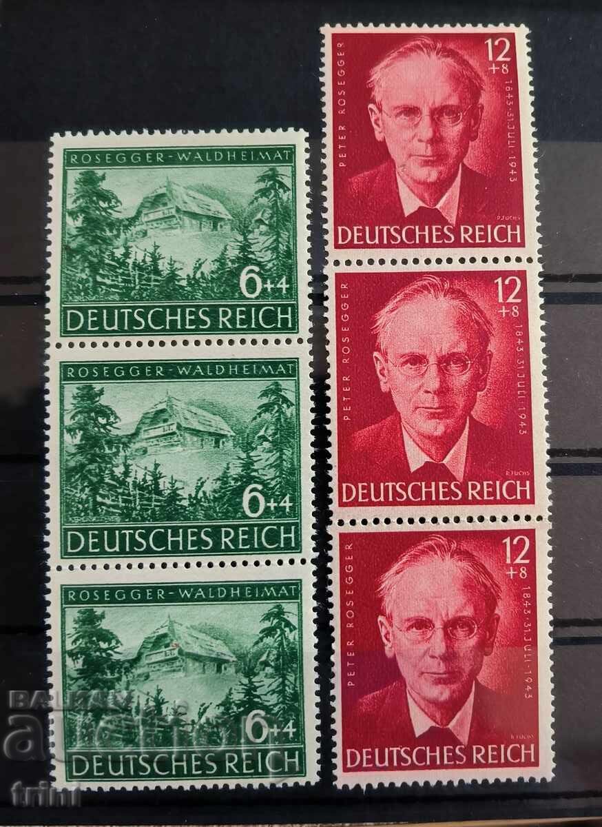 Γερμανία Ράιχ 1943 Έτος Πέτερ Ρόζεγκερ MNH Γερμανία Ράιχ 1943 Έτος Πέτερ Ρόζεγκερ MNH