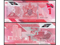 ⭐ ⭐ Τρινιντάντ και Τομπάγκο 2020 1 δολάριο πολυμερές UNC νέο ⭐ ❤️