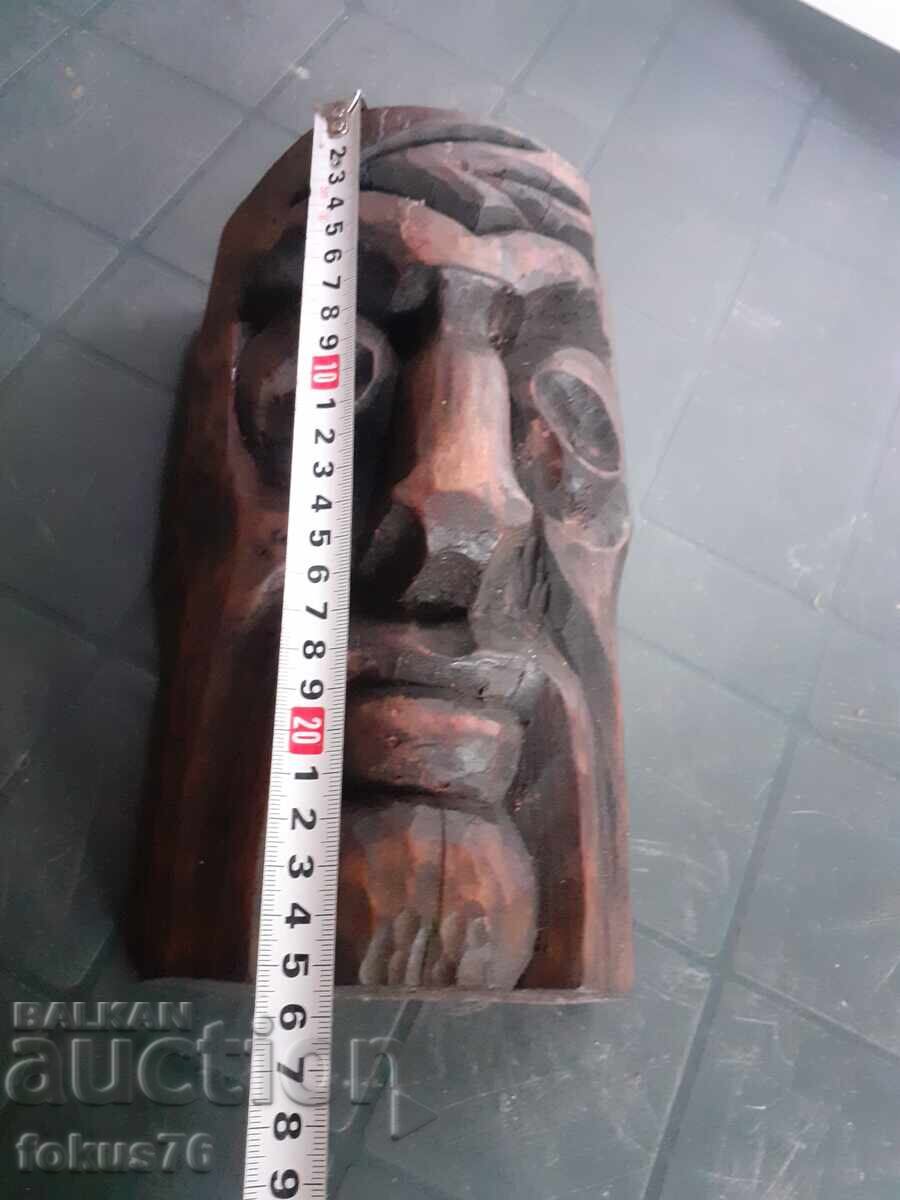 Wood carving statuette figure wood - 7
