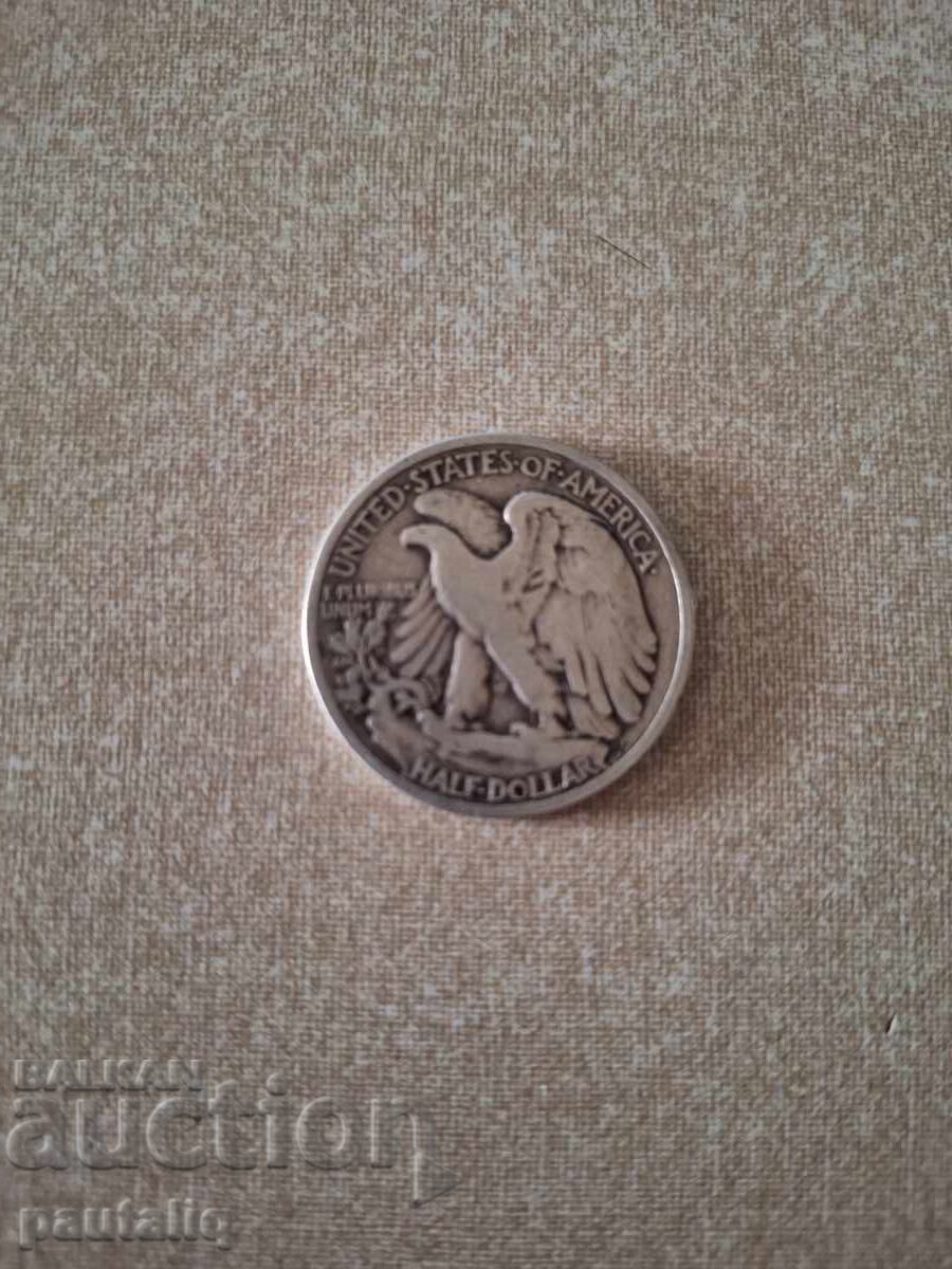 САЩ Халф долар 1935 г СРЕБРО с цена 45.00 лв. | € 23.01