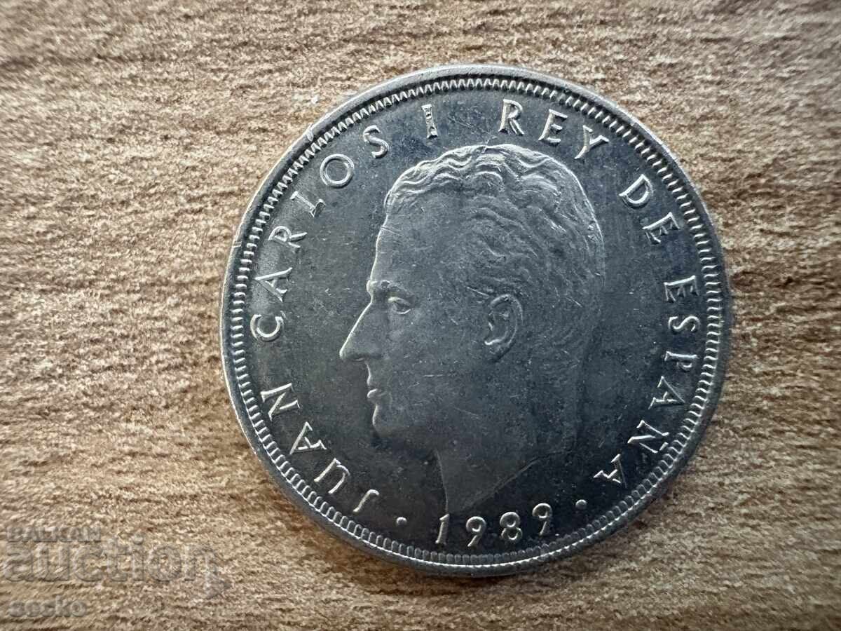 Испания - 5 песети (1989) с цена 0.40 лв. | € 0.20 Испания - 5 песети (1989) с цена 0.40 лв. | € 0.20