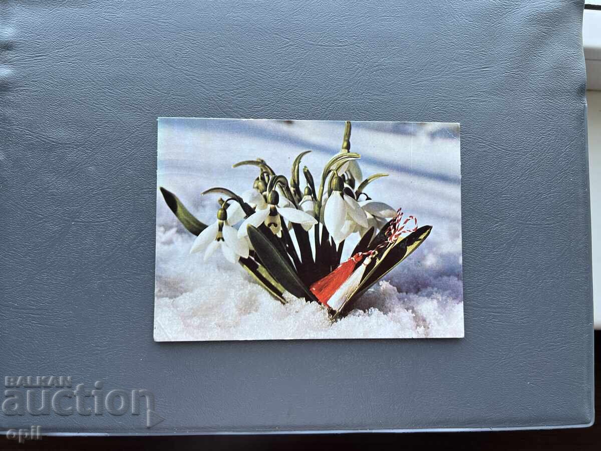 Стара Картичка Поздравителна - България Стара Картичка Поздравителна - България