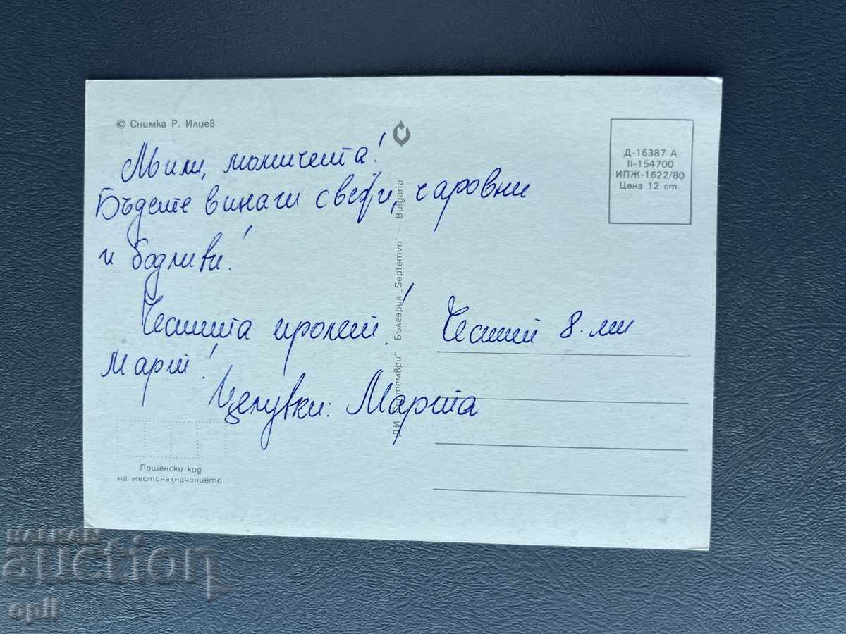 Carte poștală veche de felicitare - Bulgaria cu preț 0.40 BGN | € 0.20