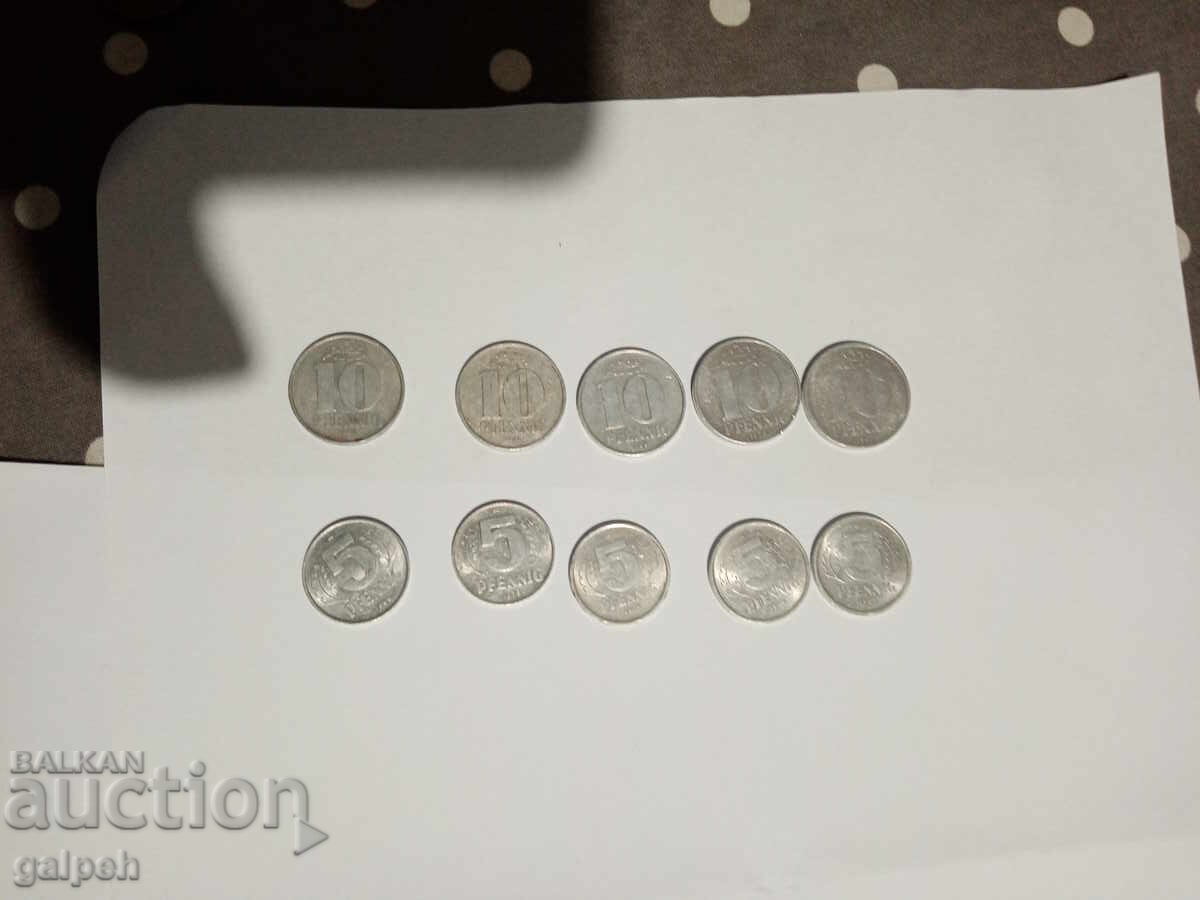 Παράδοση Νομίσματα Γερμανίας (ΓΔΔ) - 31 τμχ. - 7.5 lv Παράδοση Νομίσματα Γερμανίας (ΓΔΔ) - 31 τμχ. - 7.5 lv